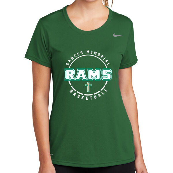 Garces Basketball - Women's Team rLegend Tee Thumbnail
